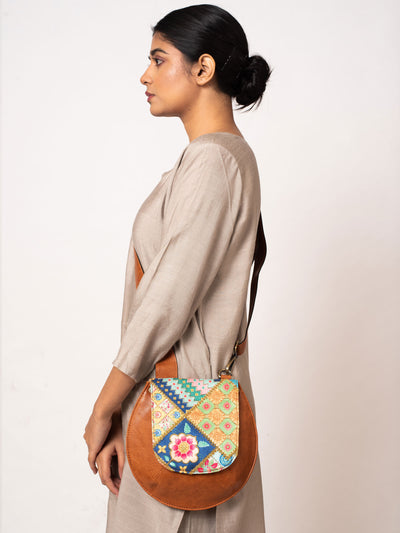 Patchwork Bianca Sling Bag - Miri